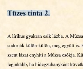 Tüzes tinta 2. H.F. gyüjteményéből. 