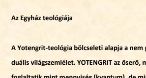 Az Egyház teológiája